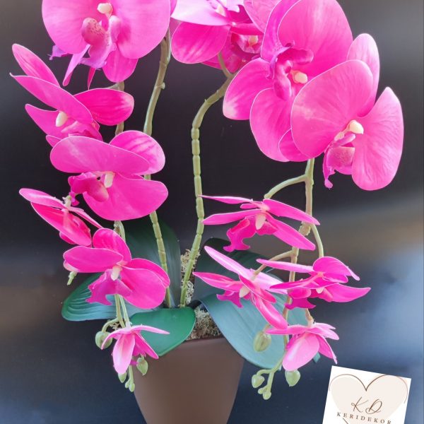 Pink  real touch orchidea ( 2 ágú )