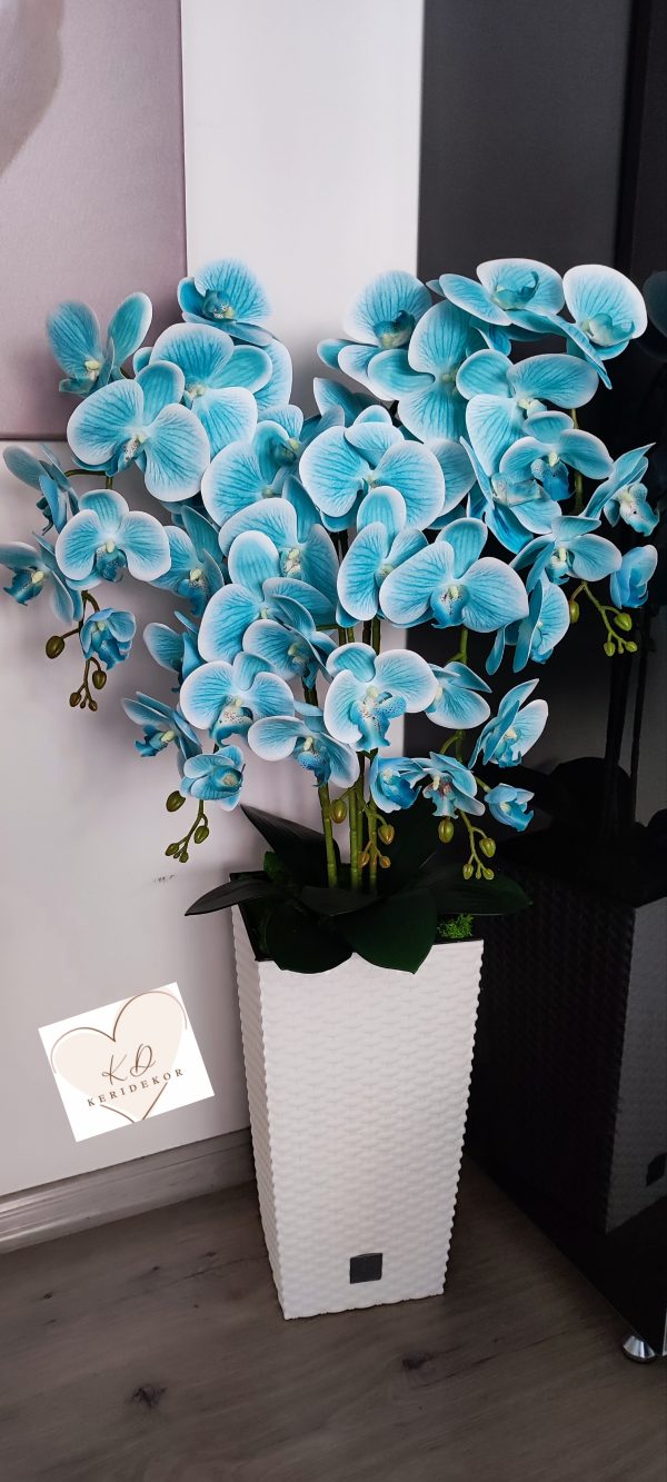 Gondozásmentes orchidea real touch real touch orchidea művirág műorchidea handmade flowers dekor homedekor homedecor lakberendezés otthondekor dekoráció ajándék buxus asztaldísz kopogtató ajtódísz ünnep karácsony húsvét anyáknapja születésnap névnap Keridekor