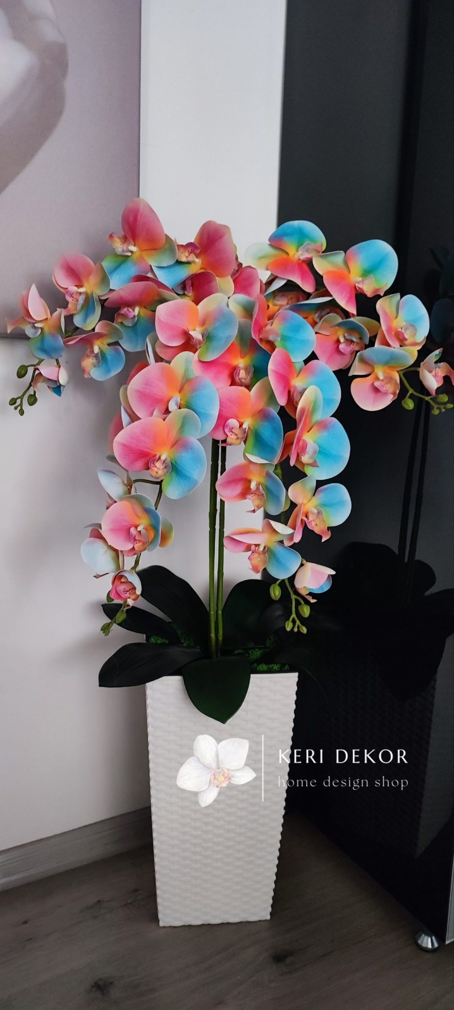 Gondozásmentes orchidea real touch real touch orchidea művirág műorchidea handmade flowers dekor homedekor homedecor lakberendezés otthondekor dekoráció ajándék buxus asztaldísz kopogtató ajtódísz ünnep karácsony húsvét anyáknapja születésnap névnap Keridekor