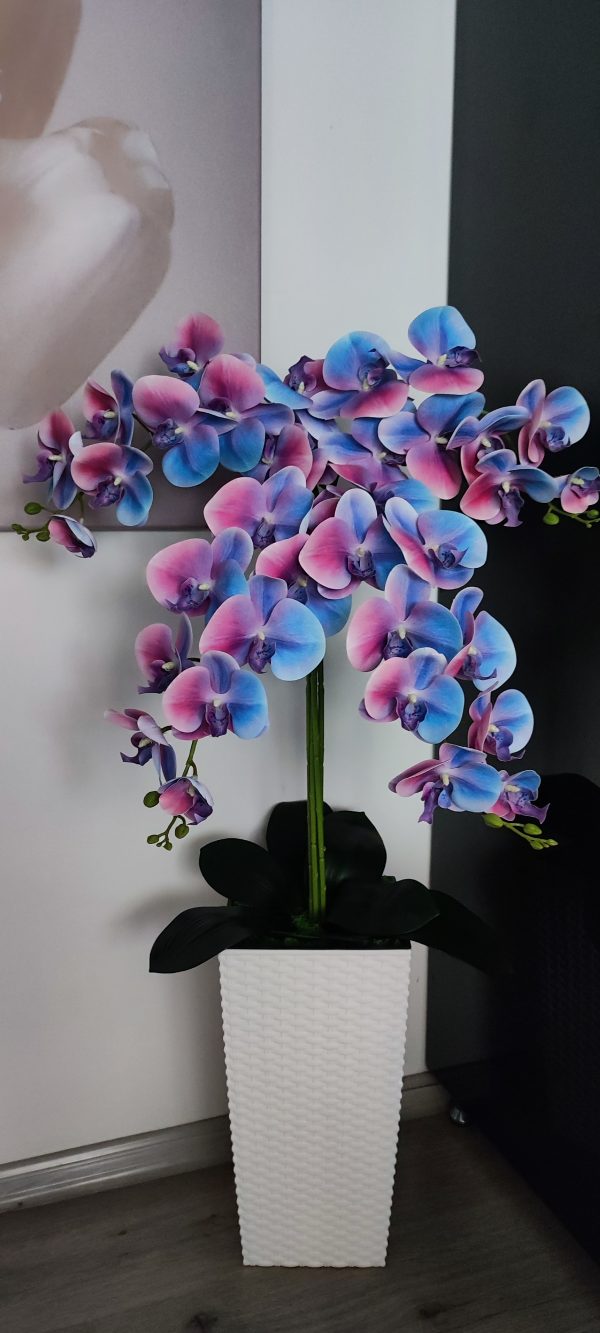 Gondozásmentes orchidea real touch real touch orchidea művirág műorchidea handmade flowers dekor homedekor homedecor lakberendezés otthondekor dekoráció ajándék buxus asztaldísz kopogtató ajtódísz ünnep karácsony húsvét anyáknapja születésnap névnap Keridekor