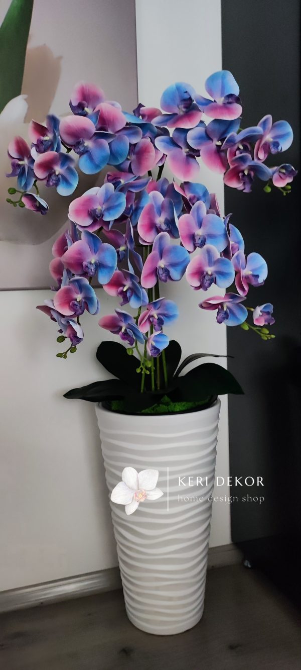 Gondozásmentes orchidea real touch real touch orchidea művirág műorchidea handmade flowers dekor homedekor homedecor lakberendezés otthondekor dekoráció ajándék buxus asztaldísz kopogtató ajtódísz ünnep karácsony húsvét anyáknapja születésnap névnap Keridekor