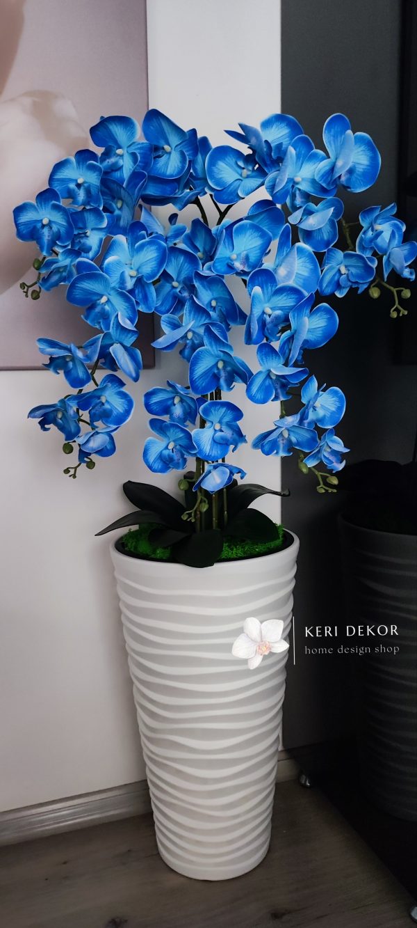 Gondozásmentes orchidea real touch real touch orchidea művirág műorchidea handmade flowers dekor homedekor homedecor lakberendezés otthondekor dekoráció ajándék buxus asztaldísz kopogtató ajtódísz ünnep karácsony húsvét anyáknapja születésnap névnap Keridekor