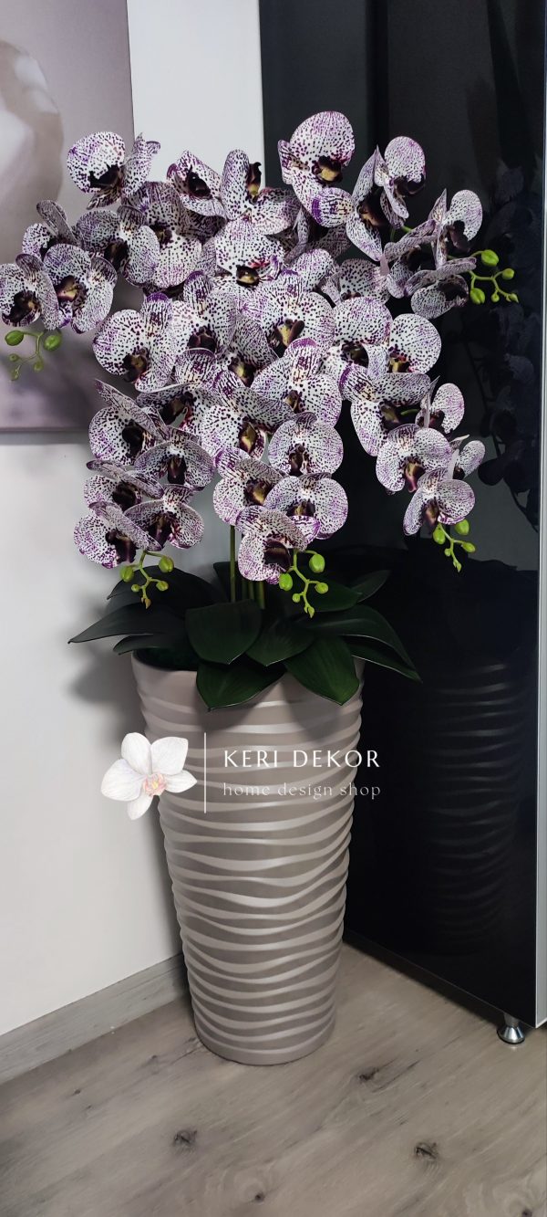 Gondozásmentes orchidea real touch real touch orchidea művirág műorchidea handmade flowers dekor homedekor homedecor lakberendezés otthondekor dekoráció ajándék buxus asztaldísz kopogtató ajtódísz ünnep karácsony húsvét anyáknapja születésnap névnap Keridekor