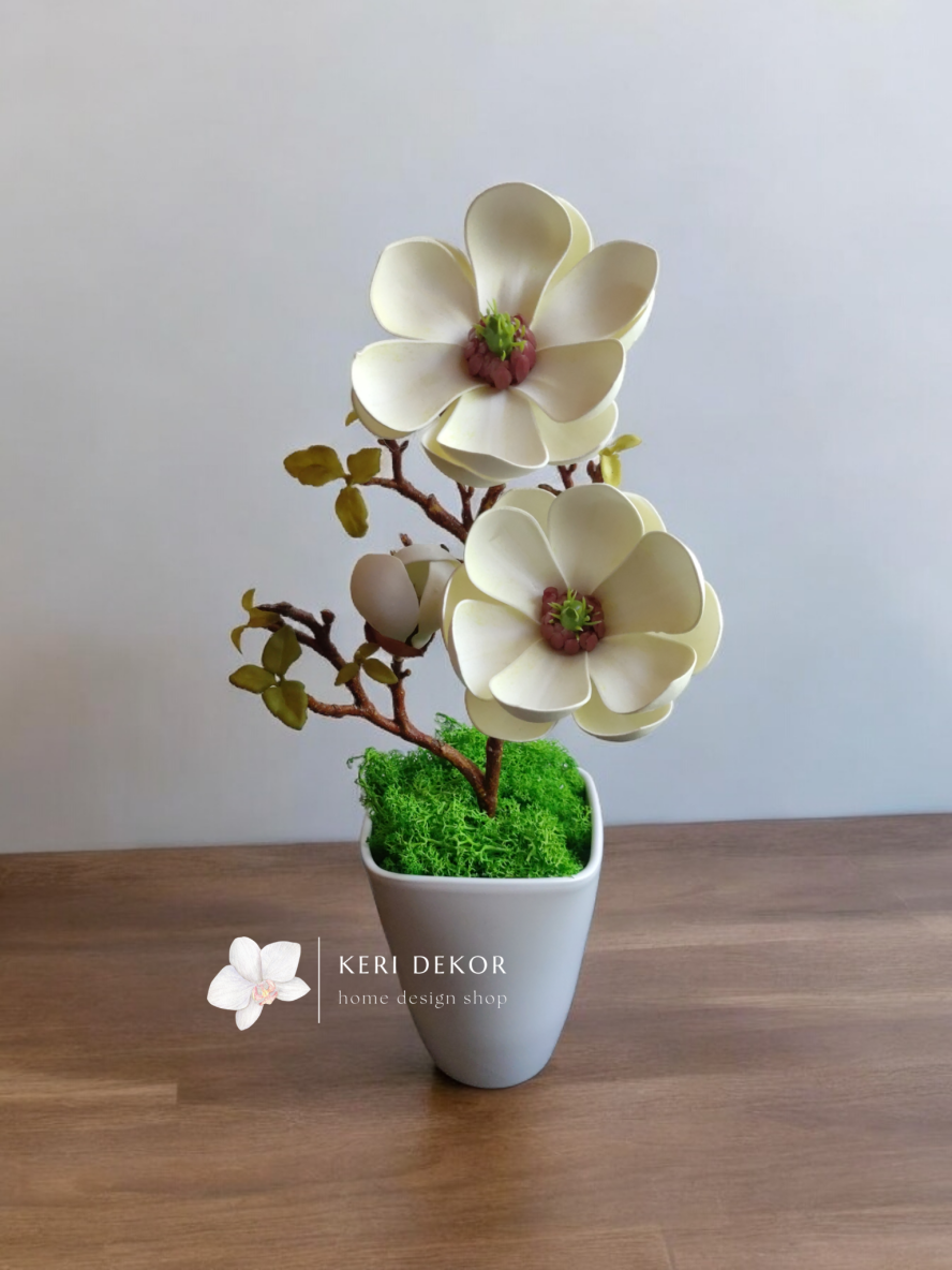 Gondozásmentes orchidea real touch real touch orchidea művirág műorchidea handmade flowers dekor homedekor homedecor lakberendezés otthondekor dekoráció ajándék buxus asztaldísz kopogtató ajtódísz ünnep karácsony húsvét anyáknapja születésnap névnap Keridekor