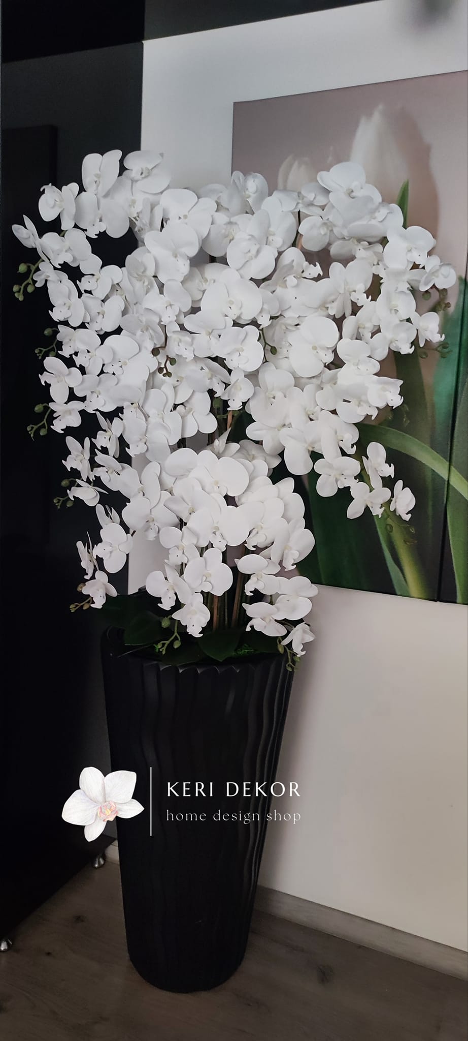 Gondozásmentes orchidea real touch real touch orchidea művirág műorchidea handmade flowers dekor homedekor homedecor lakberendezés otthondekor dekoráció ajándék buxus asztaldísz kopogtató ajtódísz ünnep karácsony húsvét anyáknapja születésnap névnap Keridekor