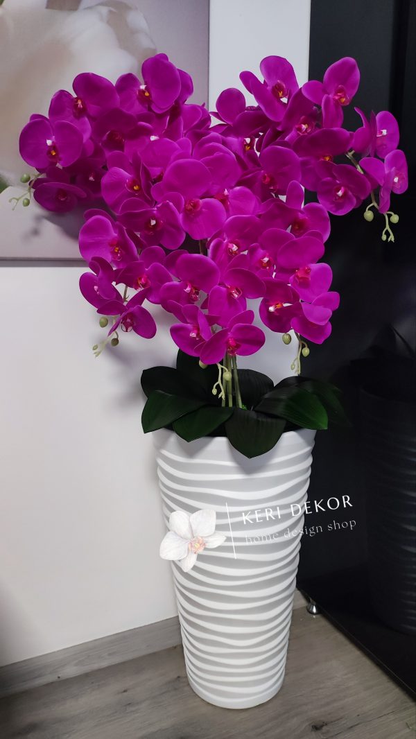 Gondozásmentes orchidea real touch real touch orchidea művirág műorchidea handmade flowers dekor homedekor homedecor lakberendezés otthondekor dekoráció ajándék buxus asztaldísz kopogtató ajtódísz ünnep karácsony húsvét anyáknapja születésnap névnap Keridekor