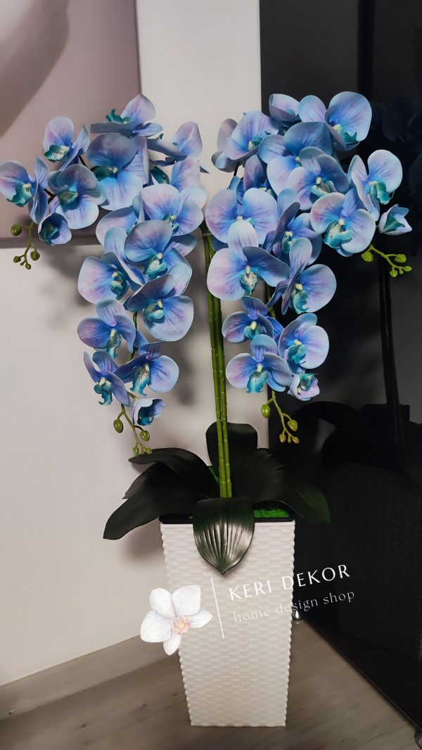 Gondozásmentes orchidea real touch real touch orchidea művirág műorchidea handmade flowers dekor homedekor homedecor lakberendezés otthondekor dekoráció ajándék buxus asztaldísz kopogtató ajtódísz ünnep karácsony húsvét anyáknapja születésnap névnap Keridekor