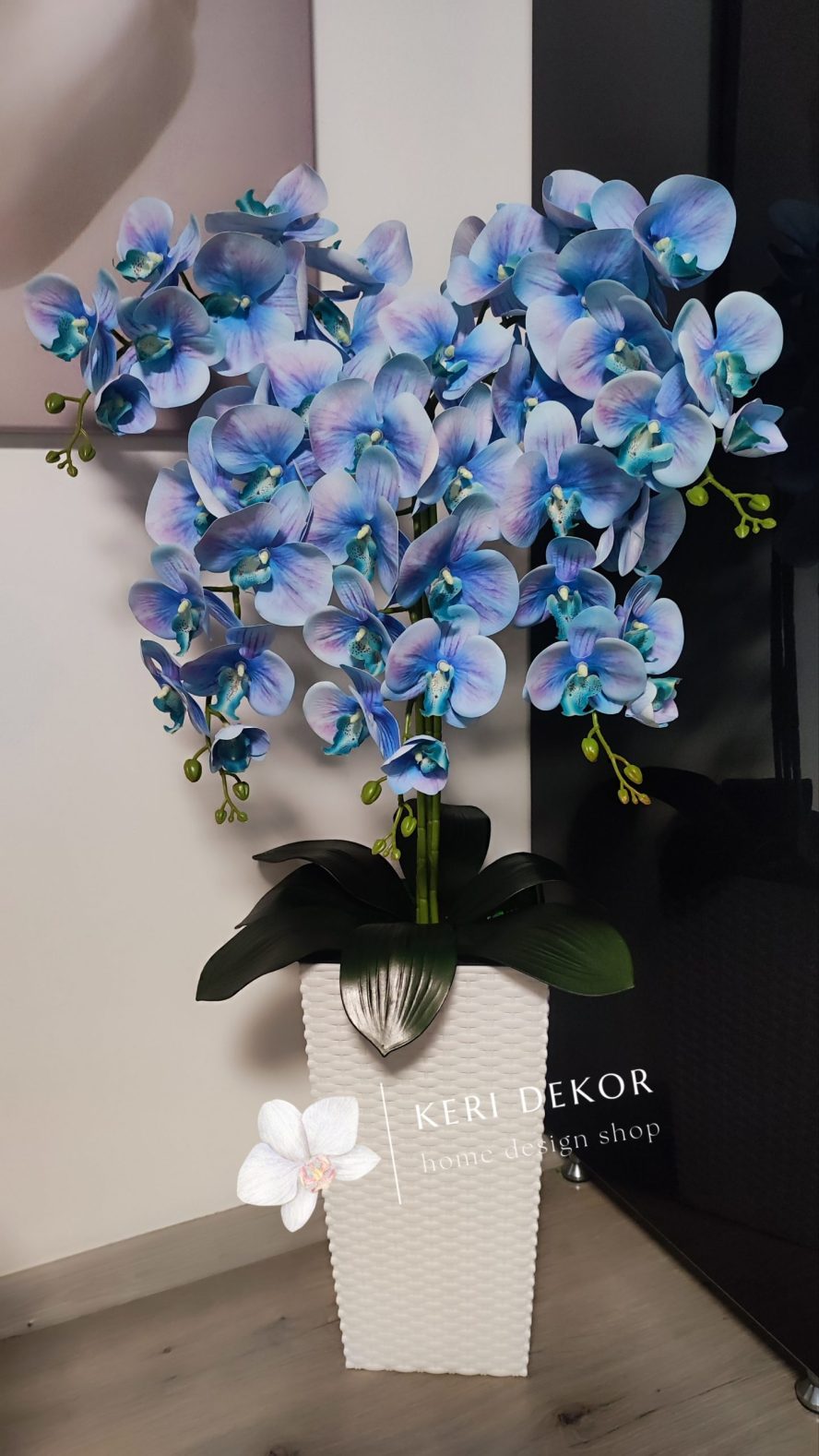 Gondozásmentes orchidea real touch real touch orchidea művirág műorchidea handmade flowers dekor homedekor homedecor lakberendezés otthondekor dekoráció ajándék buxus asztaldísz kopogtató ajtódísz ünnep karácsony húsvét anyáknapja születésnap névnap Keridekor