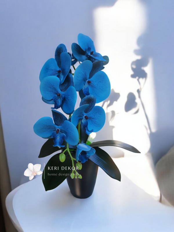 Gondozásmentes orchidea real touch real touch orchidea művirág műorchidea handmade flowers dekor homedekor homedecor lakberendezés otthondekor dekoráció ajándék buxus asztaldísz kopogtató ajtódísz ünnep karácsony húsvét anyáknapja születésnap névnap Keridekor