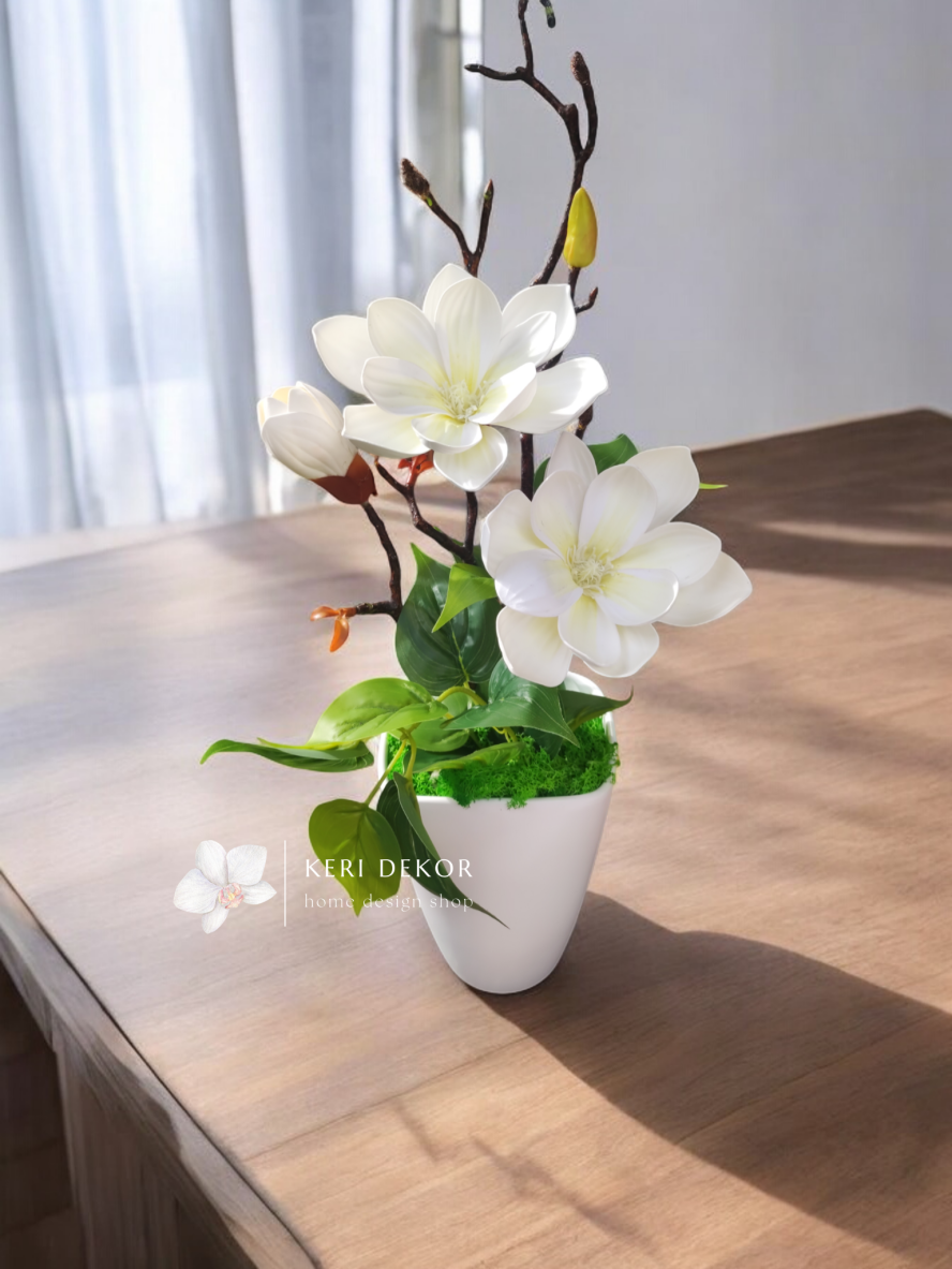 Gondozásmentes orchidea real touch real touch orchidea művirág műorchidea handmade flowers dekor homedekor homedecor lakberendezés otthondekor dekoráció ajándék buxus asztaldísz kopogtató ajtódísz ünnep karácsony húsvét anyáknapja születésnap névnap Keridekor