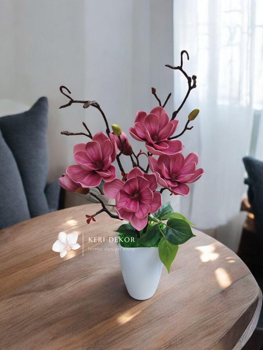 Gondozásmentes orchidea real touch real touch orchidea művirág műorchidea handmade flowers dekor homedekor homedecor lakberendezés otthondekor dekoráció ajándék buxus asztaldísz kopogtató ajtódísz ünnep karácsony húsvét anyáknapja születésnap névnap Keridekor